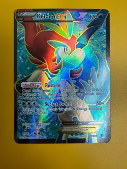 Pokemon Boundaries Crossed Keldeo EX Full Art 142/149 LP/NM- SEE PHOTOS - Image 1