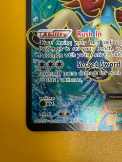 Pokemon Boundaries Crossed Keldeo EX Full Art 142/149 LP/NM- SEE PHOTOS - Image 5