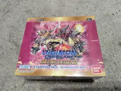 Digimon Great Legend New Sealed Booster Box 2021 Trading Cards - Image 1