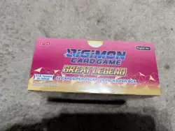 Digimon Great Legend New Sealed Booster Box 2021 Trading Cards - Image 2