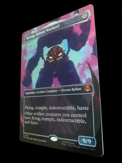 2026 MTG Krang, Utrom Warlord (Borderless) (Foil) Teenage Mutant Ninja Turtles - Image 3