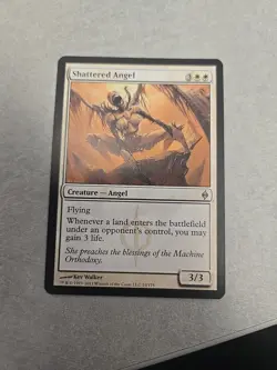 Shattered Angel New Phyrexia Regular - Image 1