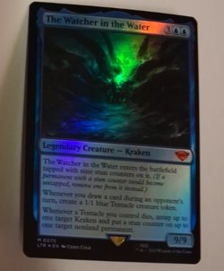 The Watcher in the Water FOIL NM LOTR Lord of the Rings MTG Magic the Gathering - Image 1