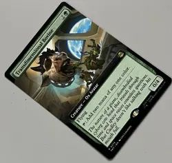 MTG TMNT Transdimensional Bovine Creature RARE REGULAR #0274 - Image 2