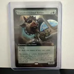 Transdimensional Bovine (Extended Art) - Teenage Mutant Ninja Turtles Foil - Image 1