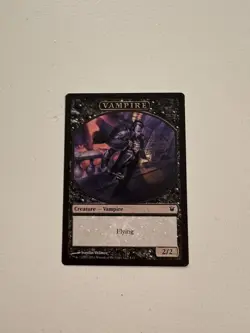 Vampire Token (Innistrad) - #5/12 Flying - Lightly Played (LP) - Magic - MTG - Image 1