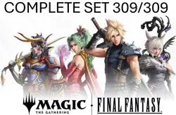 Magic the Gathering Complete Full Set - Final Fantasy - FIN 309/309 Standard FF - Image 1