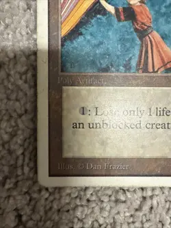 Mtg Unlimited Force Field Heavily Played - Image 5