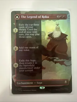 The Legend of Roku (Borderless) Avatar: The Last Airbender Foil - Image 1