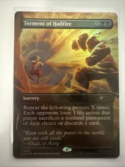Torment of Hailfire (2287) (Rainbow Foil) Secret Lair Drop Foil - Image 1