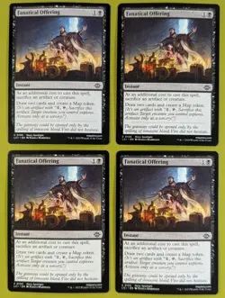 Fanatical Offering x4 Lost Caverns of Ixalan 4x MTG Magic the Gathering - Image 1