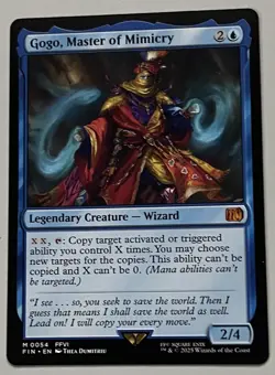 MTG Final Fantasy Gogo Legendary Creature MYTHIC REGULAR #0054 - Image 1