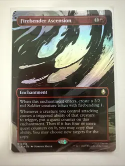Firebender Ascension (Borderless) Avatar: The Last Airbender Foil - Image 1