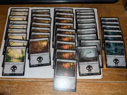 Warhammer 40K Commander – 40 Swamp Lands Lot – Magic: The Gathering MTG - Image 1