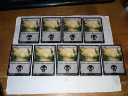 Warhammer 40K Commander – 40 Swamp Lands Lot – Magic: The Gathering MTG - Image 2