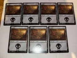 Warhammer 40K Commander – 40 Swamp Lands Lot – Magic: The Gathering MTG - Image 3