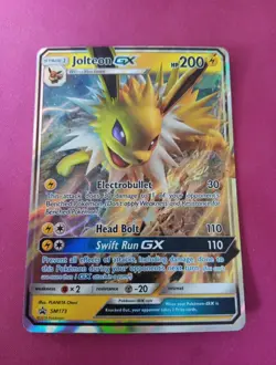 Jolteon GX - SM173 - Pokemon TCG Sun & Moon Black Star Promo Ultra Rare - Image 1