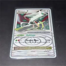 Pokemon Arceus LV.X Ultra Rare Holo 120 HP Arceus 95/99 Level Up TCG Card - Image 1