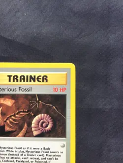 Pokemon Cards: Fossil 1st Edition Common: Mysterious Fossil 62/62 - Image 3