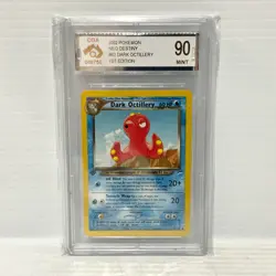 PSA CGA 9 - Dark Octillery 1st Edition 62/105 - Neo - Graded Pokemon Card - Image 1