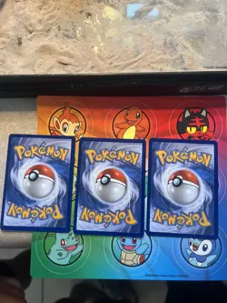 Pokemon First Partner Illustration Collection Series 1 Kanto Promos 3 Card Lot - Image 2