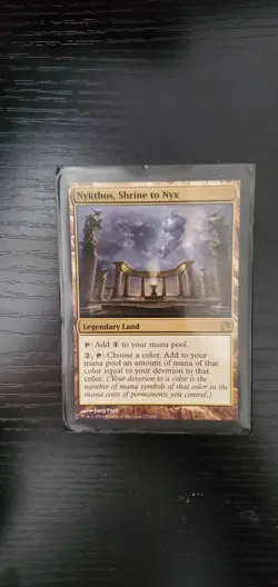 Magic the gathering card, Nyktos Shrine To Nyx - Image 1