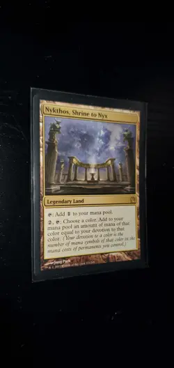 Magic the gathering card, Nyktos Shrine To Nyx - Image 2