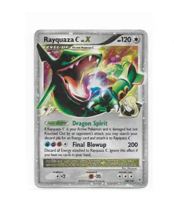 Pokemon Rayquaza C Lv. X 146/147 Supreme Victors Holo Rare Card - Image 1