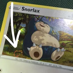 FART WHOLE SWIRL 🌀💫 Snorlax 141/192 Rebel Clash Rare Cosmos Holo Pokemon Card - Image 1