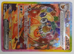 Pokemon TCG Flareon EX Prismatic Evolutions Holo Card 146/131 SV nm - Image 2