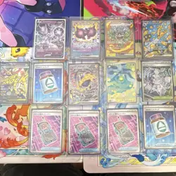 Pokemon cards full art holo Japanese 25 card lot - Image 1