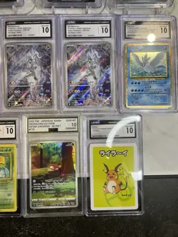GEM MINT AND MINT Graded Pokemon Card Lot of 13 Card Slabs - Image 3