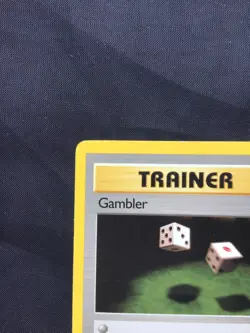 Pokemon Cards: Fossil 1st Edition Common: Gambler 60/62 - Image 2