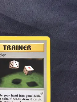 Pokemon Cards: Fossil 1st Edition Common: Gambler 60/62 - Image 3