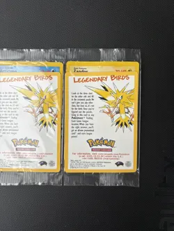 Pokemon Card Black Star Promo Sealed 3x Legendary Birds Zapdos Articuno Moltres - Image 4