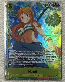 One Piece EB03-053 Nami 6000 Power 5 Cost Counter +1000 Card - Image 1