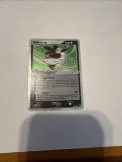 Pokemon TCG Shiftry EX 97/108 Holo Ultra Rare Foil Card Vintage LP - Image 1