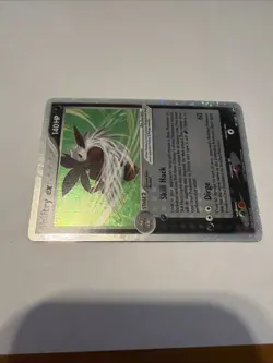 Pokemon TCG Shiftry EX 97/108 Holo Ultra Rare Foil Card Vintage LP - Image 2