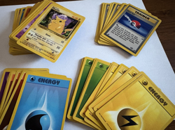 100+ Vintage Pokemon Card lot, includes Trainer and Energy Cards - Image 1