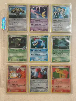 Pokemon Card Lot 9 Vintage Cosmos Holos 🔥 2006-2009 DP era Pop Promo LP-HP - Image 1