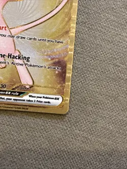 Mew EX 151 Gold Metal Card 205/165 SV: Scarlet & Violet Promo Card 🔥 - Image 4