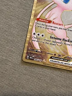 Mew EX 151 Gold Metal Card 205/165 SV: Scarlet & Violet Promo Card 🔥 - Image 5