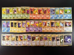 Japanese Pokemon Complete Team Rocket Gang Common/Uncommon Set 48 Cards All NM - Image 1