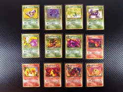 Japanese Pokemon Complete Team Rocket Gang Common/Uncommon Set 48 Cards All NM - Image 2