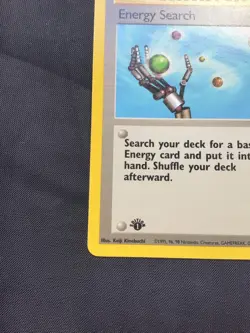 Pokemon Cards: Fossil 1st Edition Common: Energy Search 59/62 - Image 5