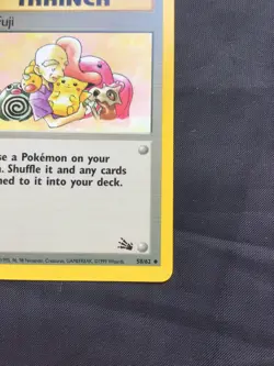 Pokemon Cards: Fossil 1st Edition Uncommon: Mr. Fuji 58/62 - Image 4