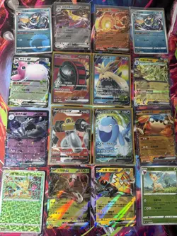 Pokemon 16 Card Lot nm V Max Mega Amazing Ex HOLO Rare Hits Only B72 - Image 1