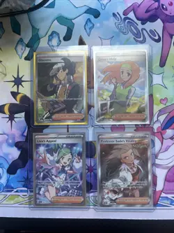 Pokemon Full Art Ultra Rare Card Trainer Scarlet And Violet - Image 1