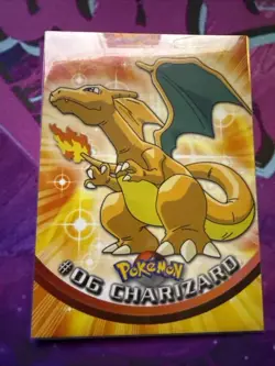 1999 Topps Pokemon Charizard #06 Non Holo MINT FREE SHIP 📦 free mystery card - Image 1