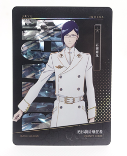 Uryu Ishida SSR Bleach Kayou Anime Holo Foil Collectible Trading Card - Image 1